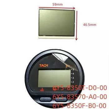 Tachometer LCD Display # 6Y5-8350T-D0-00 For Yamaha Outboard Multifunction Gauge