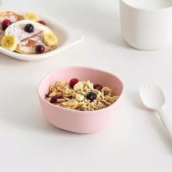 Tackaon Nemo Ecozen детская рисовая миска рисовая миска детская посуда для младенцев детское питание детская миска ivory