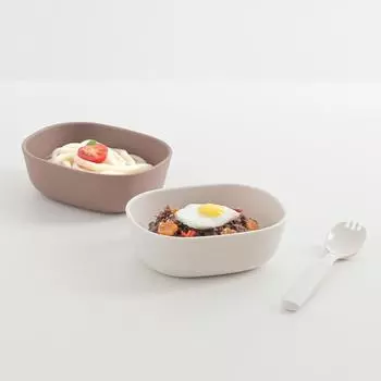 Tackaon Nemo Ecozen Миска для супа для младенцев Миска для супа для младенцев Посуда для младенцев Детское питание Детская миска pink