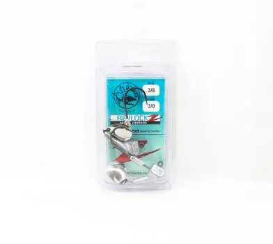 Джиг-головка Tackle Tactics Revlockz HD NC 3/8 унции 3/0 2 шт./упаковка (9490)
