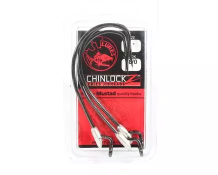 Tackle Tactics TT ChinlockZ Неутяжеленный червячный крючок 8/0 3 шт./упаковка (09:30)