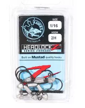 Tackle Tactics TT Headlockz HD Jig Head 1/16 унции 2 6 шт./упаковка (3528)