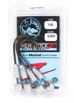 Tackle Tactics TT Headlockz HD Jig Head 1/6 oz 5/0 4/pack (3092)