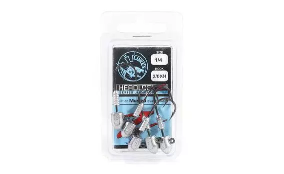 Tackle Tactics TT Headlockz HD Jig Head 1/4 oz 2/0 H 5/pack (3122)