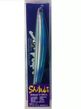 TackleHouse Minnow Shibuki LS Lipless 186mm 79g Flying Fish HG V186ls Lure #04