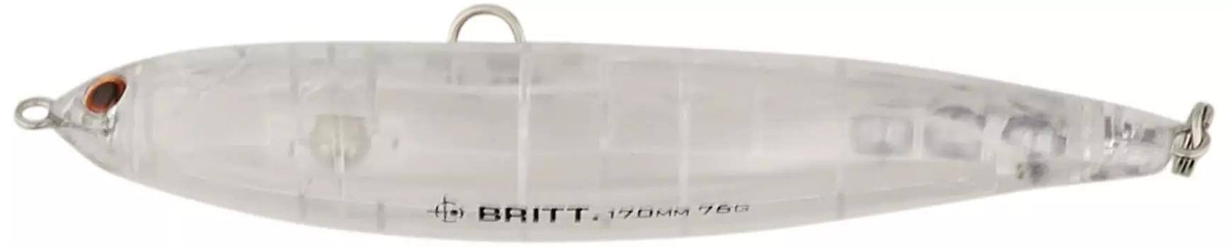 TackleHouse Pencil Bait Contact Bullitt 170mm 76g Clear CBP170 Lure #22