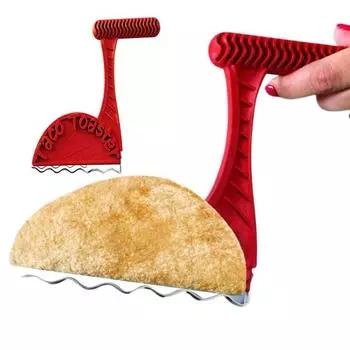 Taco Shell Toaster Box Tortilla Shell Maker Taco Shell Holder Healthy Crispy 2pcs