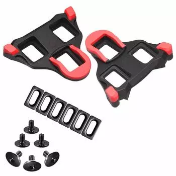 TacoBey Shimano Cleat SPD Совместимый комплект педалей для крепления велосипедных педалей Обувь для шоссейного велосипеда (Ш-51 Ш-11 Ш-12) Чехлы/Аксессуары