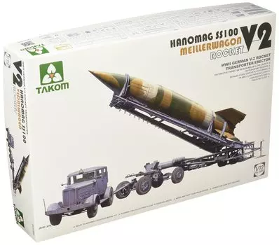 Tacom Вторая мировая война немецкая армейская ракета Mayrwagen Hanomag SS100 трактор набор из 3 предметов пластиковая модель TKO5001 1/72 V-2