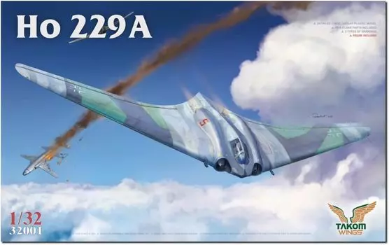 Tacom Wings Series Horten Ho229A Plastic Model TKO32001 1/32 (Airplane)