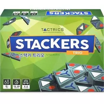 tactrics stacker trio board game, popular Korean game