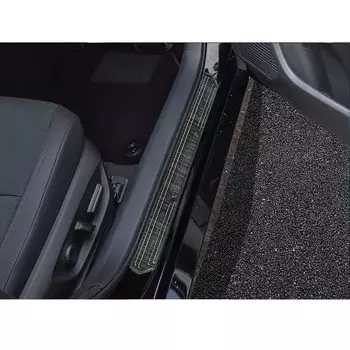 TADOKAPATU Toyota New Prius 60 Series Exclusive Scuff Plate Side Step Scuff Protect Sheet Door Sill Plate Inside Interior Panel Accessories Stain чёрный