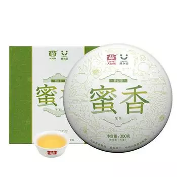 TAETEA MI XIANG * 2019 Menghai Dayi Raw Pu er Tea Cake Органический чай Пуэр 300г 300g
