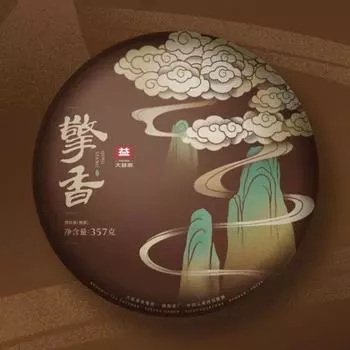 TAETEA Qing Xiang Yunnan Dayi Ripe Puer Чайный торт Пуэр Пуэр Шу 357г