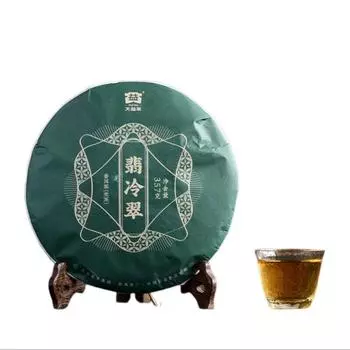 TAETEA Raw Pu er Tea Dayi Jade Leng Cui Batch 2101 Сырой чай Пуэр Пуэр 357г