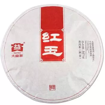 TAETEA Red Jade HongYu Menghai Dayi Pu-erh Чайный торт Спелый Пуэр Пуэр 357g/12.59oz