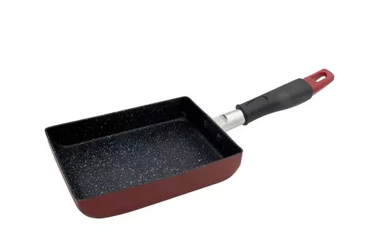 Tafuco Red Diamond Marble Reve IH Compatible Tamagoyaki Pan F-7195