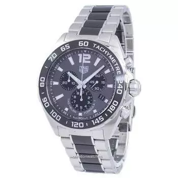 TAG Heuer Carrera Formula 1 Chronograph Quartz CAZ1011.BA0843 Мужские часы серый