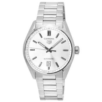 Tag Heuer Carrera Stainless Steel Grey Dial Automatic WBN2111.BA0639 100M Мужские часы