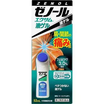Taiho Zenol EXAM Liquid Gel 52 мл Кремы и гели Мази Боль в плече, связанная с зажатостью плеч, боль в спине, мышечная боль, боль в суставах, синяки 1 set