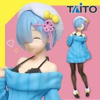 Taikure Limited Re:ZERO -Starting Life in Another World- Precious Figure Rem Knit One Piece Ver. Smiling
