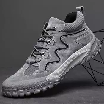 Tail Goods Зимние кожаные ботинки Martin мужские высокие хлопковые ботинки 38