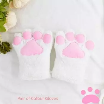 Tail Props Cosplay Performance Cat s Paw Gloves