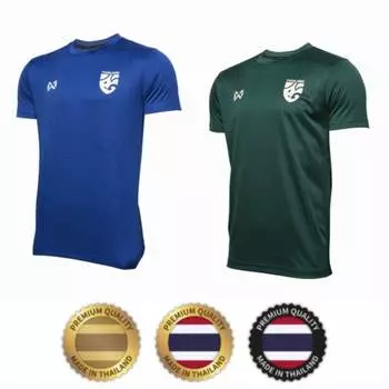ТАИЛАНД Футбол Футбол ДЖЕРСИ National CHEER Быстросохнущая рубашка с круглым вырезом из полиэстера с короткими рукавами Униформа с логотипом слона Спорт на открытом воздухе M