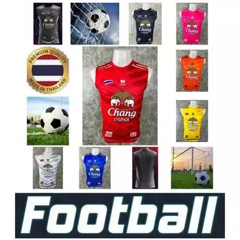 Таиланд Национальный футбольный тренировочный флаг ДЖЕРСИ ЧИР вентилятор принт винтажная быстросохнущая майка без рукавов униформа круглый вырез мужчины женщины унисекс S