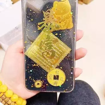 Таиландский Храм Благословляет Писание Безопасности Карта Будды Бога Приносит Удачу и Удачу