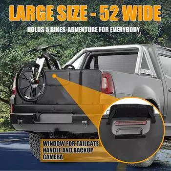 Tailgate Cover For Bike Tailgate Protection Cover For Mountain Bike Waterproof Tailgate Truck Protection Pad Tailgate Cover For Russian Federation