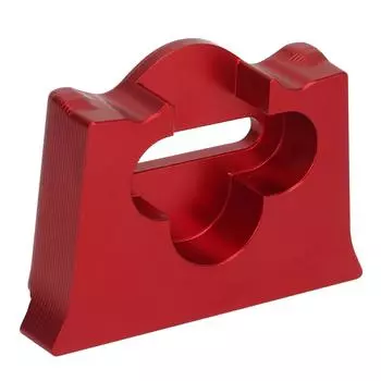 Tailgate Limiter Aluminum Rust Resistant Tailgate Latch Bumper Stop Accessories for Wrangler JK JKU красный