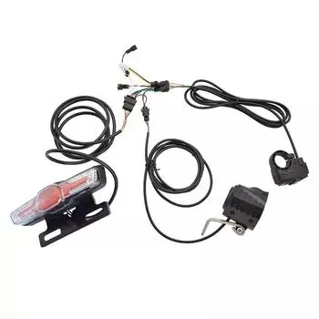 Taillight Set Scooter Supplies Bike Headlight Sensitivity Multipurpose Loud Turn Lamps Space Saving Front Horn