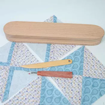 Tailor Clapper Многофункциональные швейные приспособления Удобная переноска бамбуковая деревянная костяная ручка Распарыватель швов для