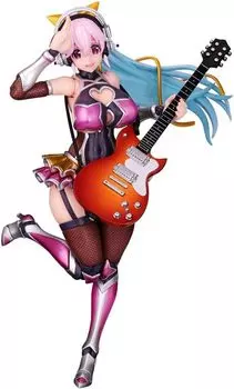 Taimanin RPG x Super Sonico Фигурка Super Sonico Сонико становится версией Тайманина.