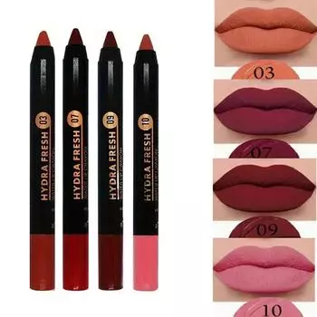Таинственная бархатная матовая помада-ручка, стойкий макияж для женщин 10#