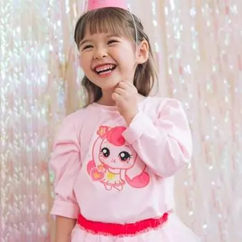 Таинственное цепляющее покусывание девушек, самый красивый комплект из футболки с длинными рукавами и юбки в стиле хатупинг, популярный персонаж в Корее