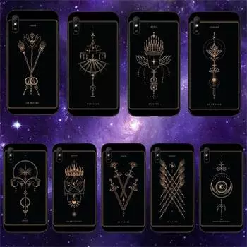 Таинственный чехол для телефона с картами Таро для Xiaomi9 10 11PRO LITE Redmi NOTE7 8 9 10A PRO K40 Poco3 Shell pocoX3nfc