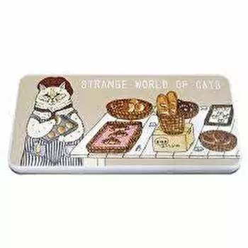 Таинственный мир кошек Can Pen Case Sasakama Bakery