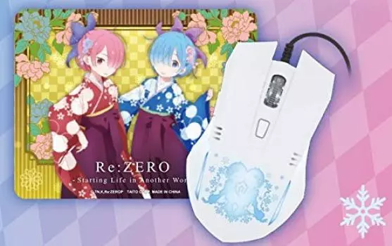 Taito Life in Another Glowing Mouse Mouse Pad Set Ram Rem ReZERO -Starting World- ReZero & & ver.