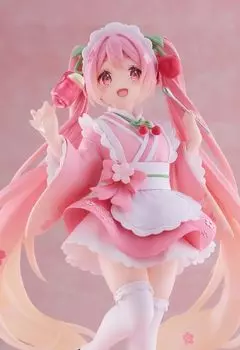 Taito Sakura Miku Coreful figure Оригинальная иллюстрация Японское кафе в стиле ~ ver. ~ белый