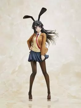 Taito Seishun Buta Rascal Series Coreful Figure Mai Sakurajima Bunny ~Uniform ver.~
