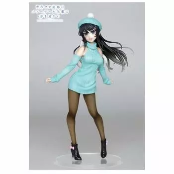 Taito Seishun Buta Rascal Series Coreful Figure Mai Sakurajima нарисованная вязка одна деталь 1 тип всего ~Новая версия~