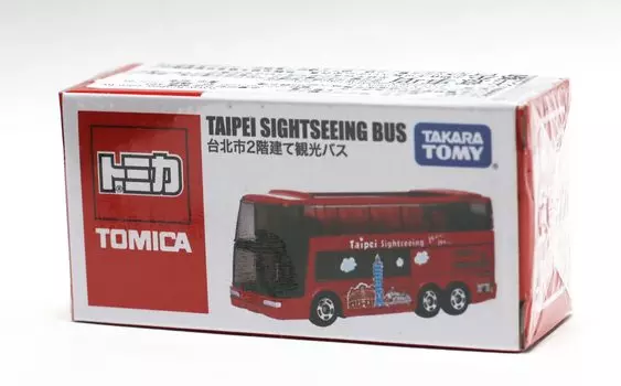 Taiwan Limited Tomica Taipei City Double Decker Sightseeing Bus Mini Car Event Venue Limited Sale TAIPEI SIGHTSEEING BUS [Товар]