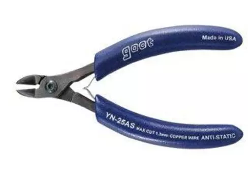 Taiyo Electric Industry High Hardness Precision Nippers Electrostatic Countermeasures Rust Prevention (goot) YN-25AS