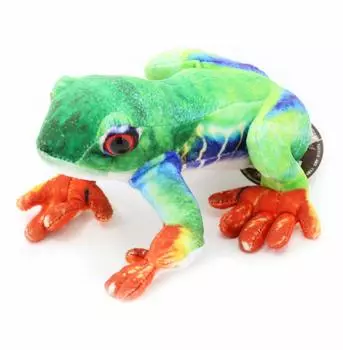 Taiyo Sangyo Boeki Plush Wild Graffi Frog Tree Frog SA017 Red-eyed (S)