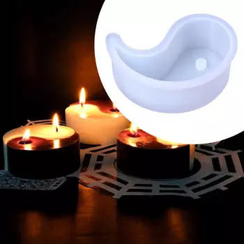 Тай Чи силиконовая модель инструмент для литья свечей многоразовый DIY легкий для