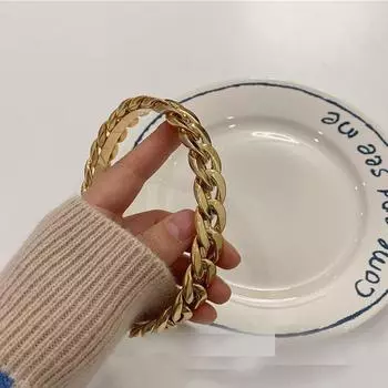 Тай-дай цепочка уксусная кислота плетеный ободок для волос акриловый ободок для женщин девушек аксессуары для волос