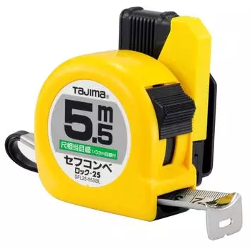 Tajima Convex 5.5mx 25mm Sefconbe Lock 25 с эквивалентной шкалой SFL25-55SBL