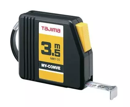 Tajima Convex x 13 мм My Convex Black 3,5 м NMY-35BL